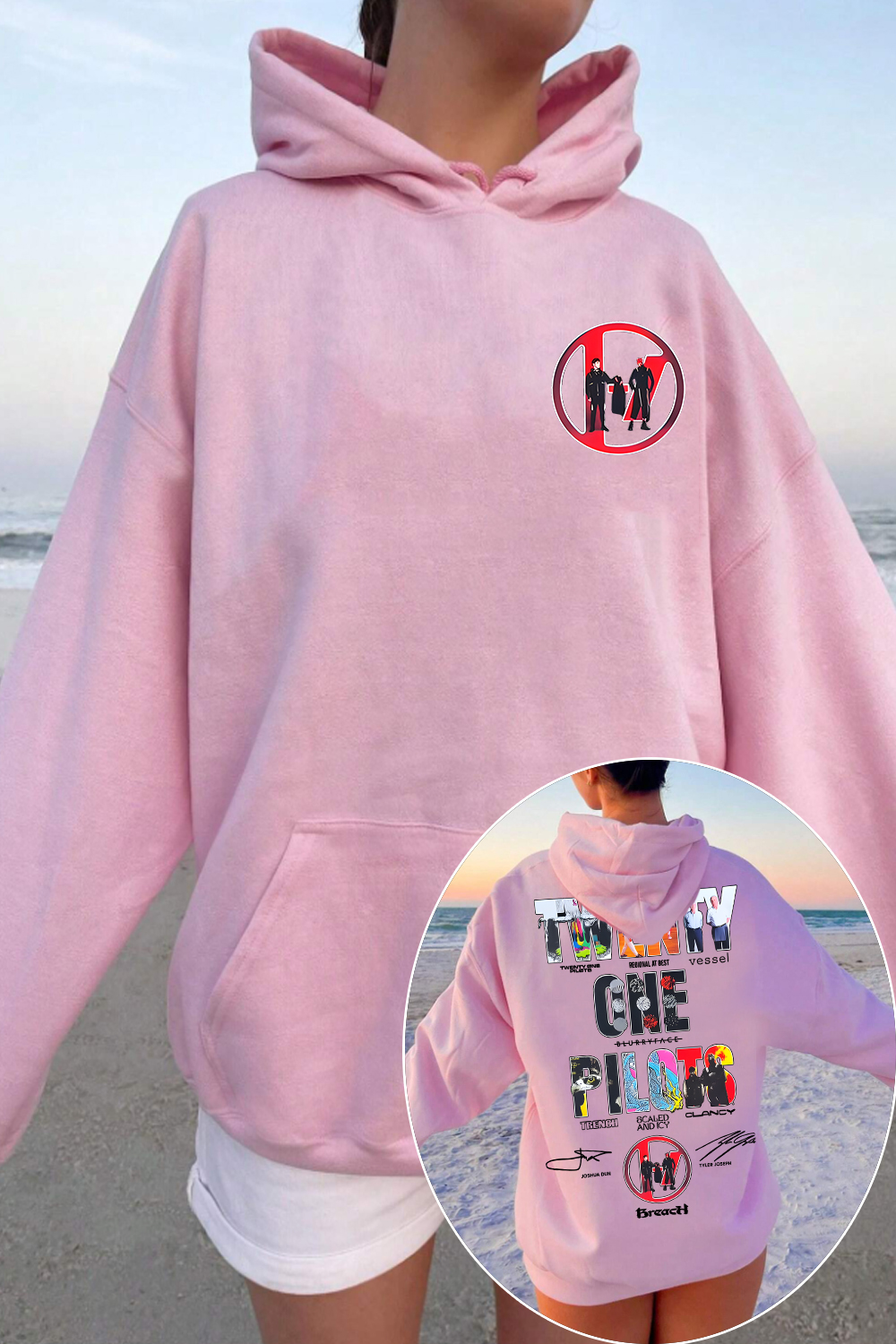 Twenty One Pilots Album Hoodie For Women